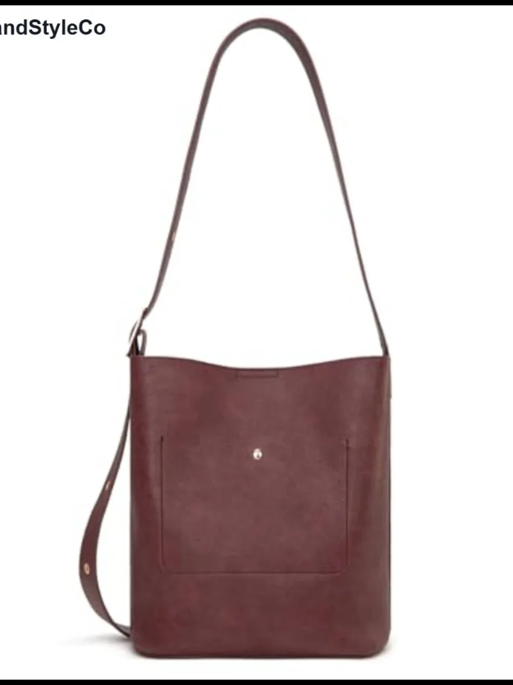 Medium Hobo Bag for Women with Coin Purse, Soft PU Leather Bucket Shoulder